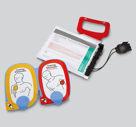 Physio-Control LIFEPAK CR Plus AED Training System QUIK-PAK Training Electrode Set, Adult