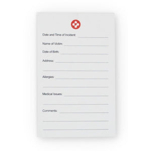Mobilize Rescue Systems Refill, Item MISC, Incident Notecard